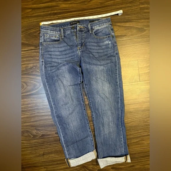 Women’s Banana Republic Girlfriend Jeans & Capri Size 28 - Picture 5 of 8